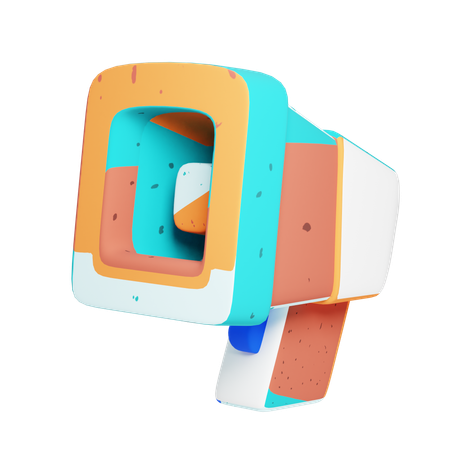 放送  3D Icon