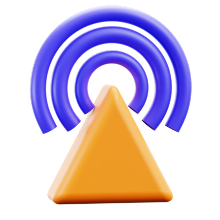 Broadcast  3D Icon