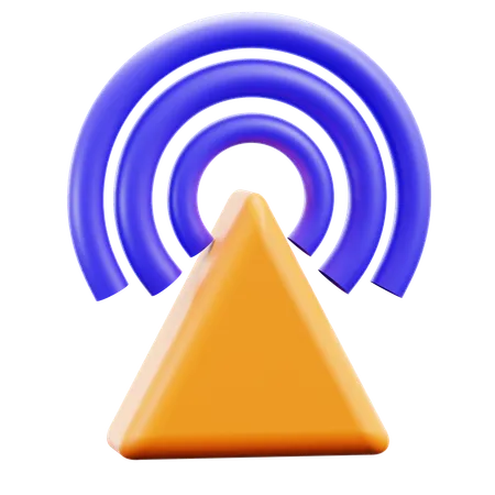 Broadcast  3D Icon