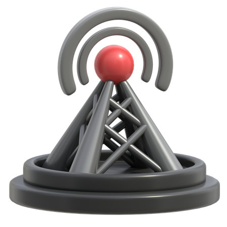 Broadcast  3D Icon