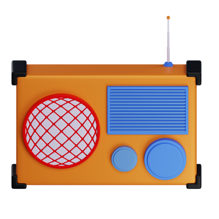 Broadcast Radio  3D Icon
