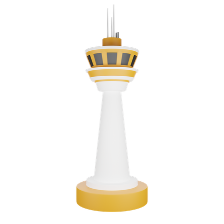 Broadcast Tower  3D Icon