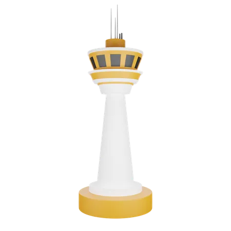 Broadcast Tower  3D Icon