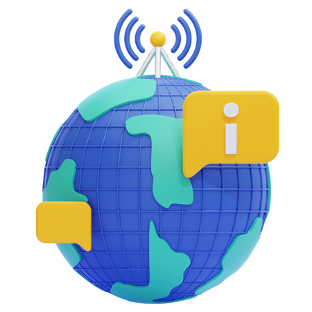 Broadcasting  3D Icon