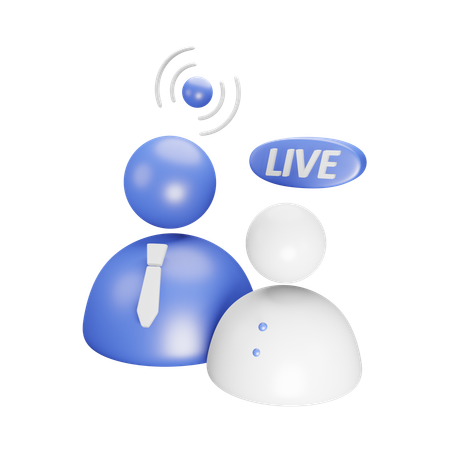 Broadcasting  3D Icon