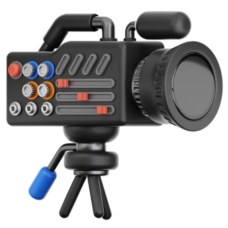 Broadcasting Video  3D Icon