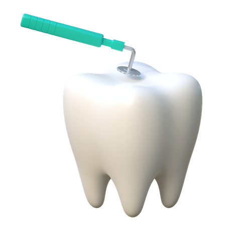 Broca de dente  3D Icon