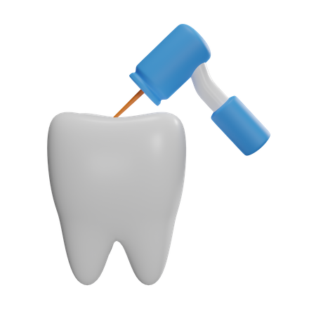 Broca dentária  3D Icon