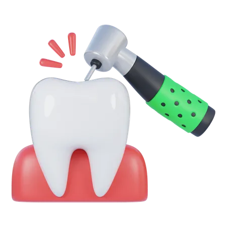 Broca dentária  3D Icon