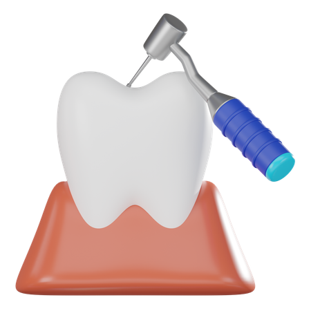 Broca dentária  3D Icon