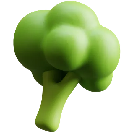 Broccoli  3D Icon