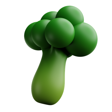 Broccoli  3D Icon