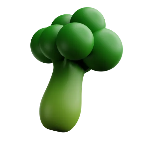 Broccoli  3D Icon