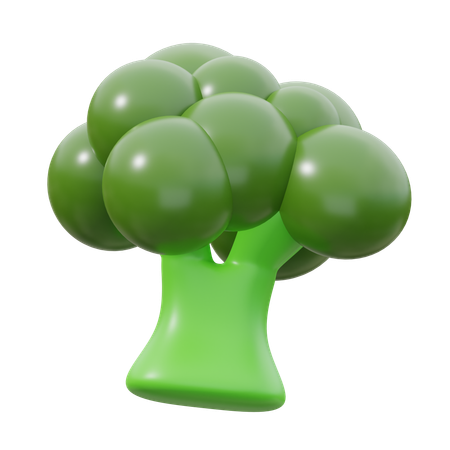 Broccoli  3D Icon