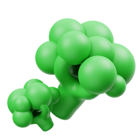 Broccoli  3D Icon