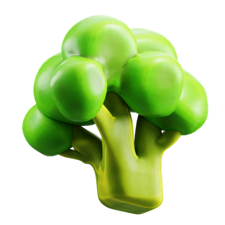 Broccoli  3D Icon