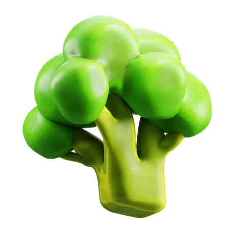 Broccoli  3D Icon