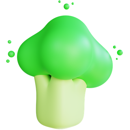 Broccoli  3D Icon