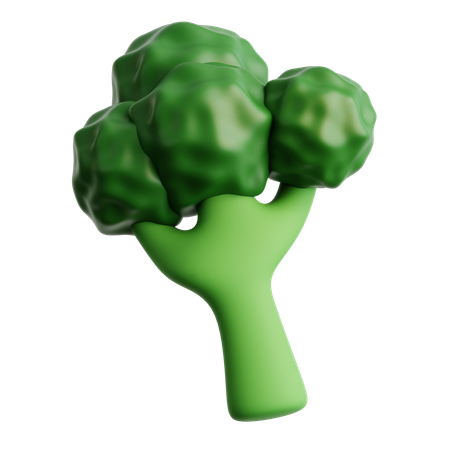 Broccoli  3D Icon