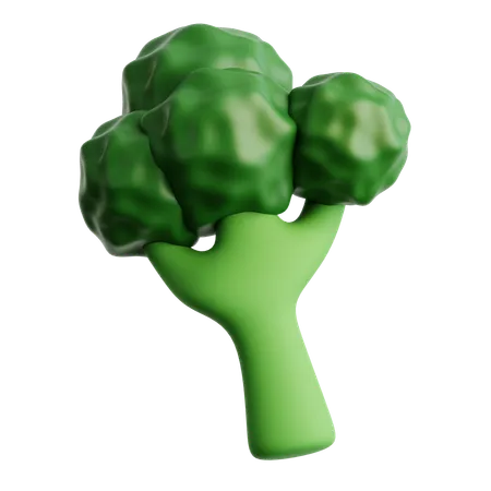 Broccoli  3D Icon