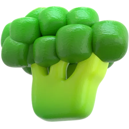 Broccoli  3D Icon