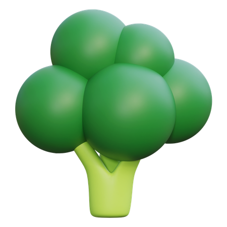 Broccoli  3D Icon