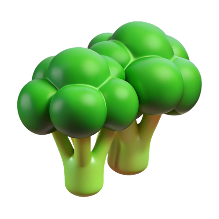 Broccoli  3D Icon