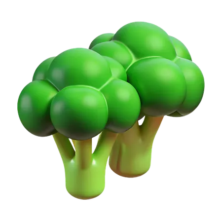 Broccoli  3D Icon