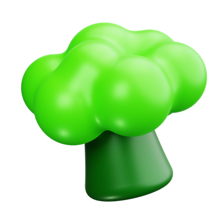 Broccoli  3D Icon