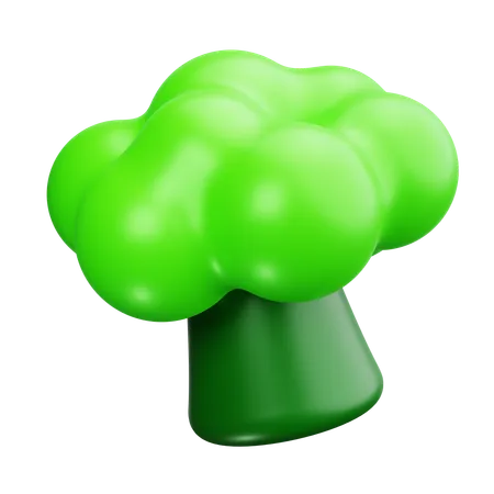 Broccoli  3D Icon