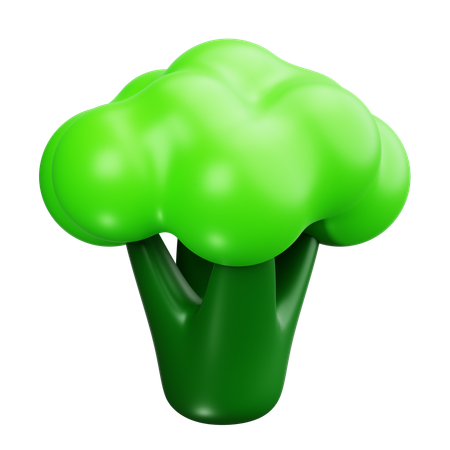 Broccoli  3D Icon