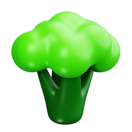 Broccoli  3D Icon