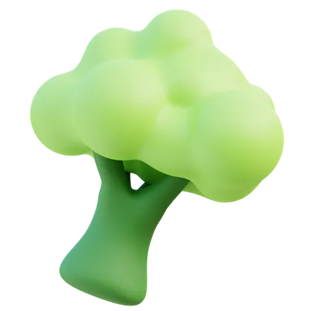 Broccoli  3D Icon