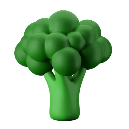 Broccoli  3D Icon