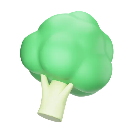 Broccoli  3D Icon