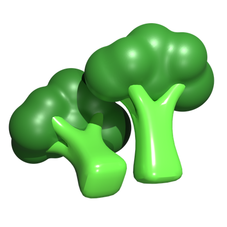 Broccoli  3D Icon