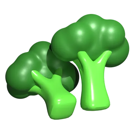 Broccoli  3D Icon