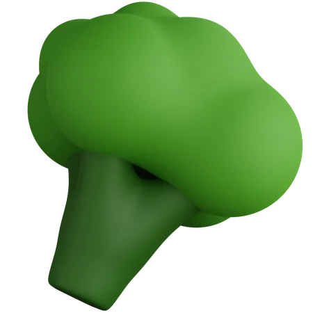 Broccoli 3D Icon