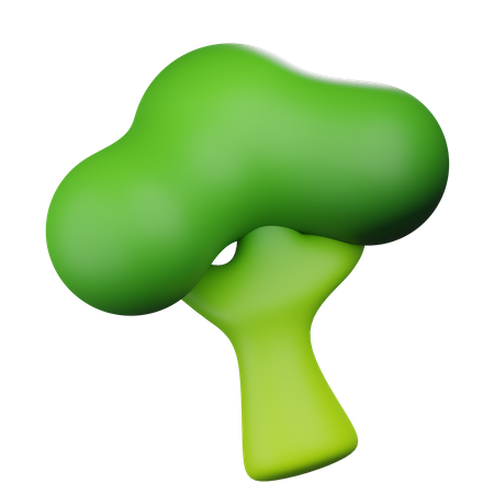 Broccoli  3D Icon