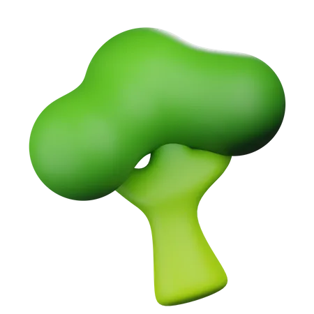 Broccoli  3D Icon