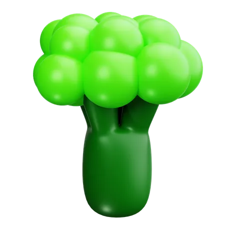 Broccoli  3D Icon