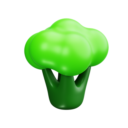 Broccoli  3D Icon