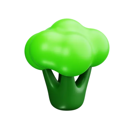 Broccoli  3D Icon