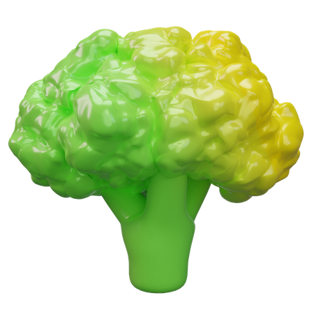 Broccoli  3D Icon