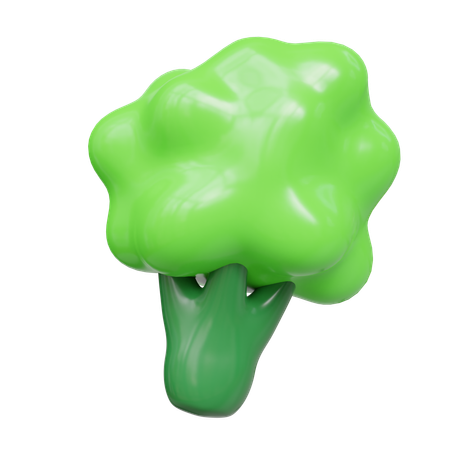 Broccoli  3D Icon