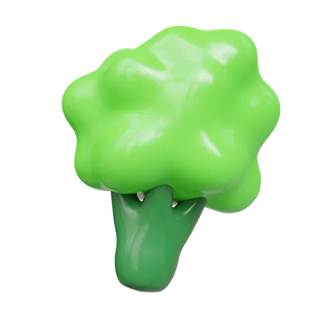 Broccoli  3D Icon