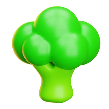 Broccoli  3D Icon