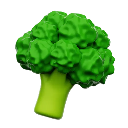 Broccoli  3D Icon