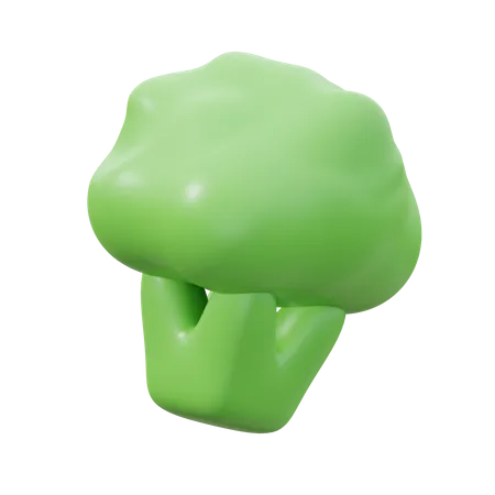 Broccoli  3D Icon