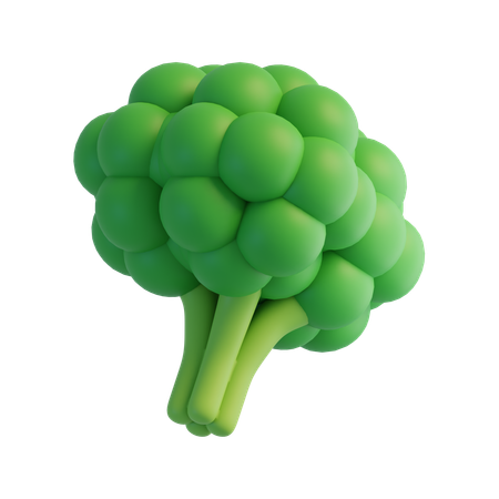 Broccoli  3D Icon